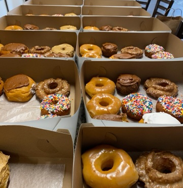 The Donut Haus Bakery storefront