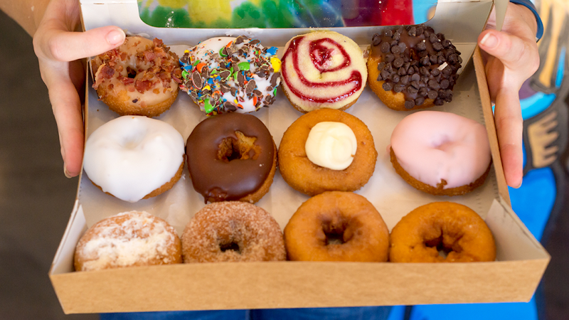 Peace, Love and Little Donuts of Southlake storefront