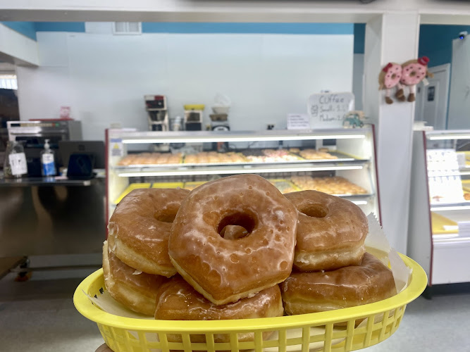 Fresh donut storefront