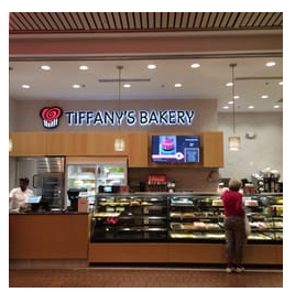 Tiffany's Bakery storefront