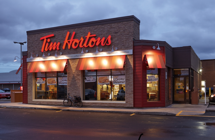 Tim Hortons storefront