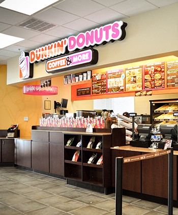 Dunkin' storefront