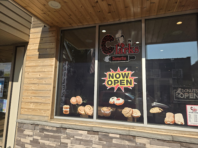 Clarks Donuts storefront