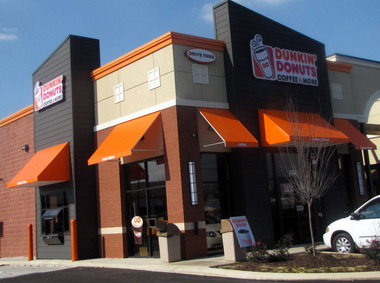 Dunkin' storefront