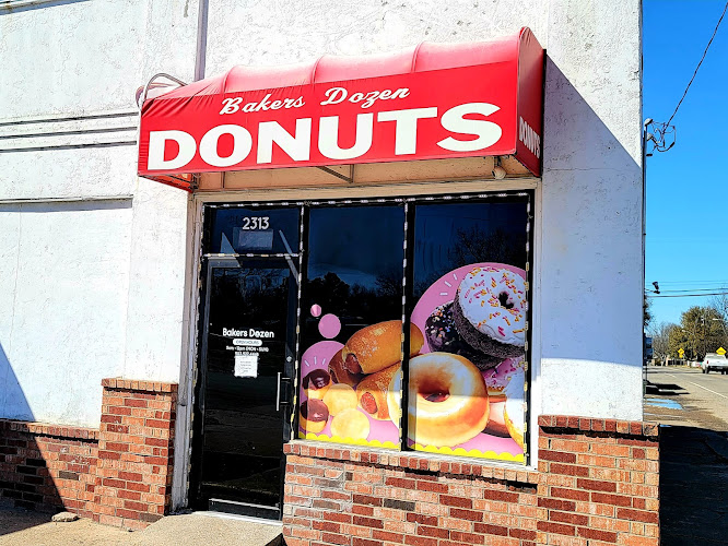 Bakers Dozen Donuts storefront