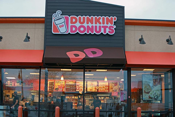 Dunkin' storefront