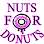 NUTS FOR DONUTS logo