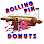 ROLLING PIN DONUTS logo