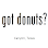 Got Donuts? logo